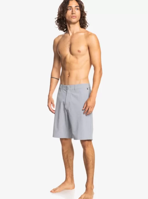 Mens Quiksilver Boardshorts | Union Heather 20" Amphibian Boardshorts For Young Men
