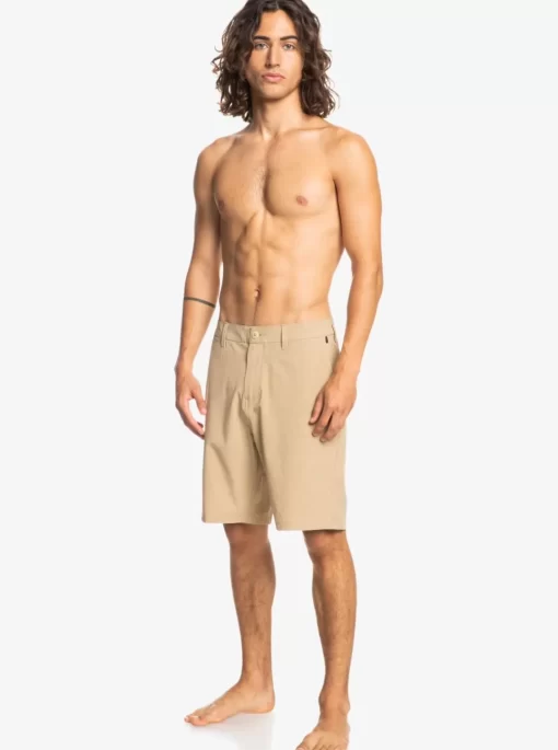 Mens Quiksilver Boardshorts | Union Heather 20" Amphibian Boardshorts For Young Men
