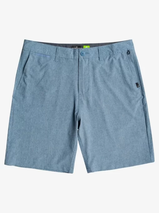 Mens Quiksilver Boardshorts | Union Heather Amphibian 20" Hybrid Shorts