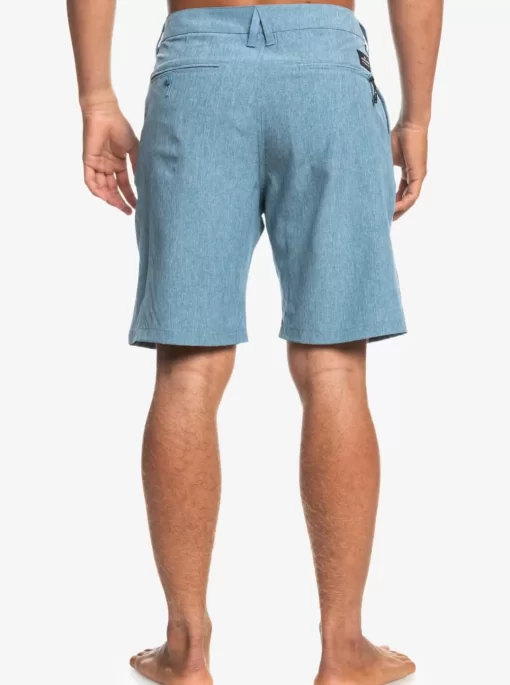 Mens Quiksilver Boardshorts | Union Heather Amphibian 20" Hybrid Shorts