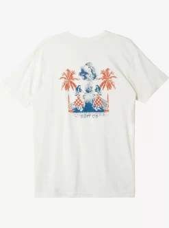 Mens Quiksilver Tees | Urban Volcano T-Shirt