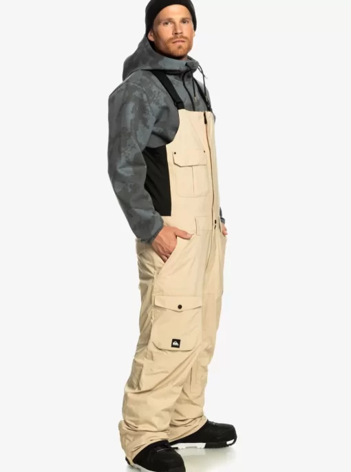 Mens Quiksilver Snow Pants | Utility Technical Snow Bib Pants