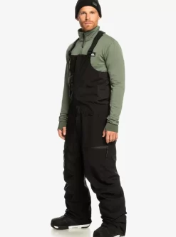 Mens Quiksilver Snow Pants | Utility Technical Snow Bib Pants