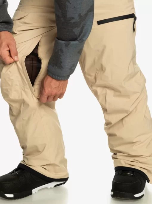 Mens Quiksilver Snow Pants | Utility Technical Snow Bib Pants