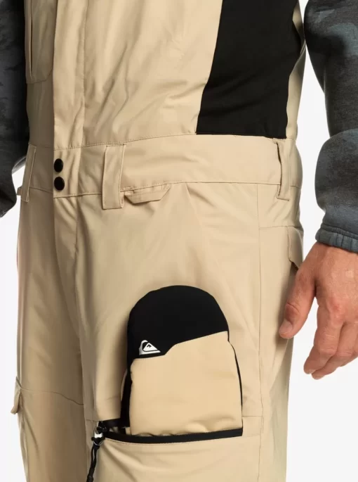 Mens Quiksilver Snow Pants | Utility Technical Snow Bib Pants