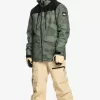 Mens Quiksilver Snow Pants | Utility Technical Snow Bib Pants