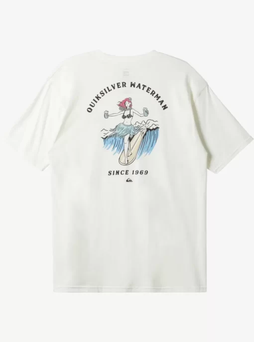 Mens Quiksilver Tees | Waterman A Proper Pint T-Shirt