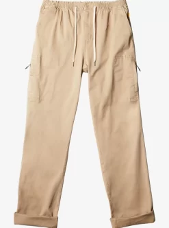 Mens Quiksilver Pants | Waterman After Surf Elastic Waist Pants