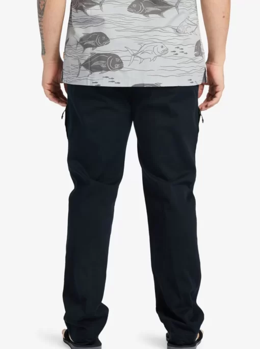 Mens Quiksilver Pants | Waterman After Surf Elastic Waist Pants