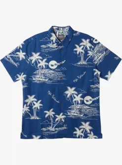 Mens Quiksilver Shirts & Polos | Waterman Ahi Holiday Woven Shirt