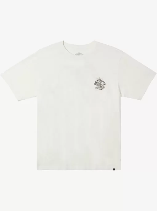 Mens Quiksilver Tees | Waterman Anchors Away Qt-Shirt