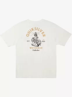 Mens Quiksilver Tees | Waterman Anchors Away Qt-Shirt