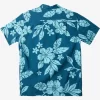 Mens Quiksilver Shirts & Polos | Waterman Aqua Flower Short Sleeve Shirt