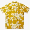 Mens Quiksilver Shirts & Polos | Waterman Aqua Flower Short Sleeve Shirt