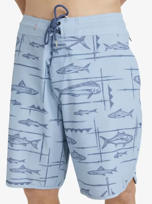 Mens Quiksilver Shorts & Amphibians | Waterman Bento Box 19" Boardshorts