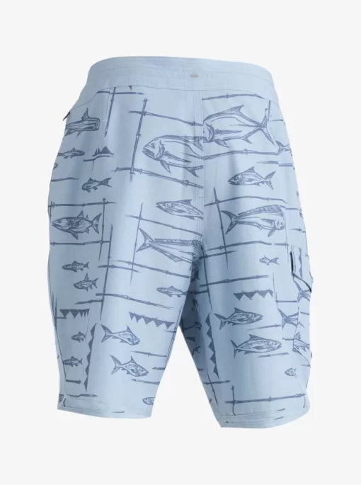 Mens Quiksilver Shorts & Amphibians | Waterman Bento Box 19" Boardshorts