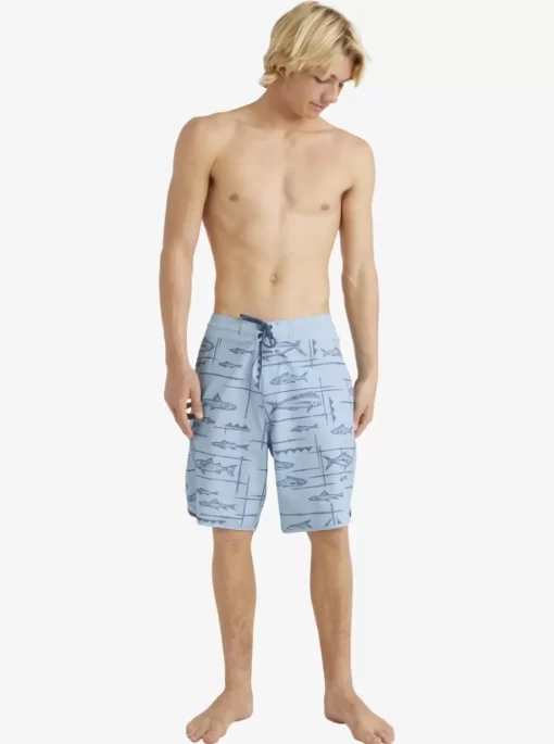 Mens Quiksilver Shorts & Amphibians | Waterman Bento Box 19" Boardshorts