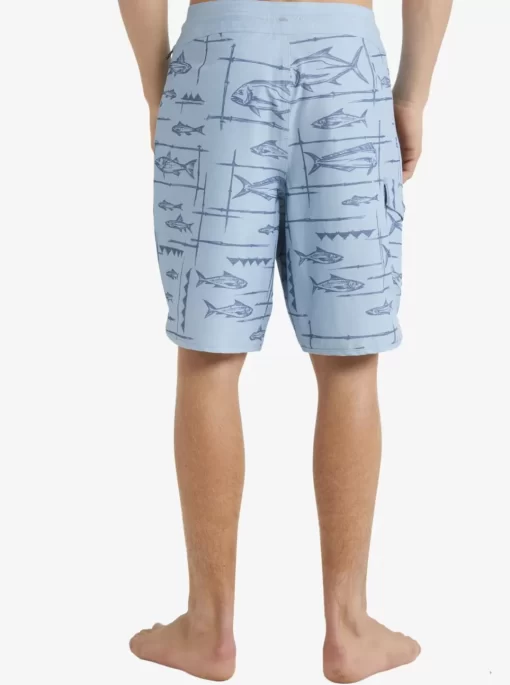 Mens Quiksilver Shorts & Amphibians | Waterman Bento Box 19" Boardshorts