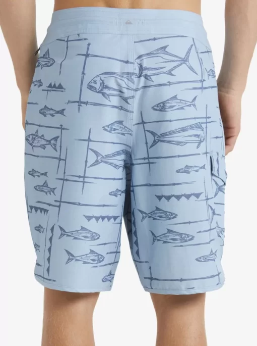 Mens Quiksilver Shorts & Amphibians | Waterman Bento Box 19" Boardshorts