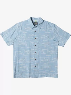 Mens Quiksilver Shirts & Polos | Waterman Bento Woven Shirt