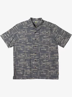 Mens Quiksilver Shirts & Polos | Waterman Bento Woven Shirt