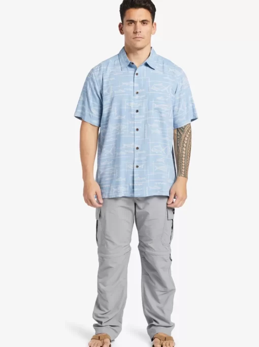 Mens Quiksilver Shirts & Polos | Waterman Bento Woven Shirt