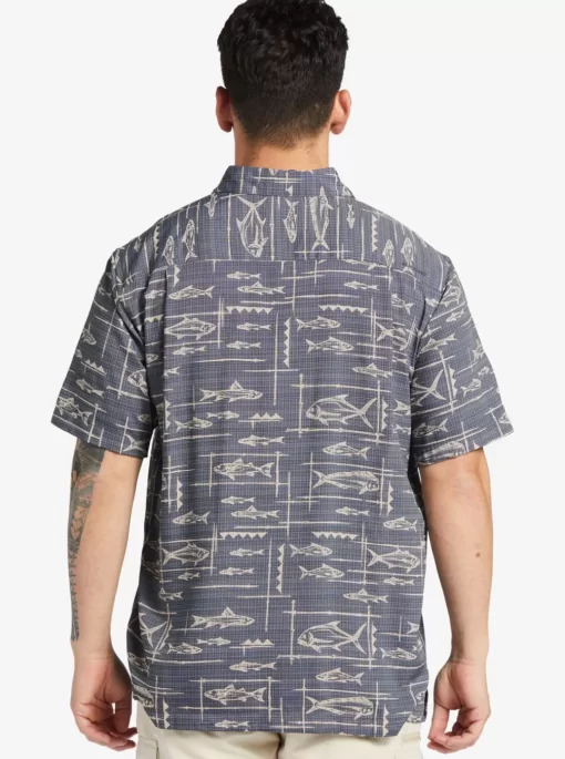 Mens Quiksilver Shirts & Polos | Waterman Bento Woven Shirt