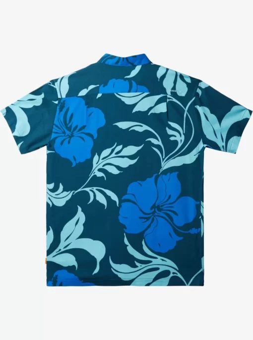 Mens Quiksilver Shirts & Polos | Waterman Big Charmer Short Sleeve Shirt