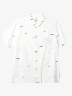 Mens Quiksilver Shirts & Polos | Waterman Big Pond Woven Shirt