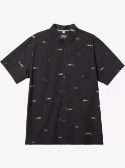 Mens Quiksilver Shirts & Polos | Waterman Big Pond Woven Shirt