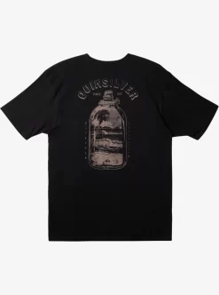 Mens Quiksilver Tees | Waterman Bottled Up T-Shirt