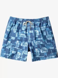 Mens Quiksilver Elastic Waist | Waterman Canoes Reef 17" Volleys