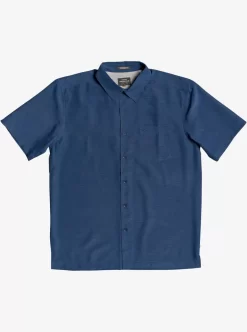 Mens Quiksilver Shirts & Polos | Waterman Centinela Premium Anti-Wrinkle Shirt