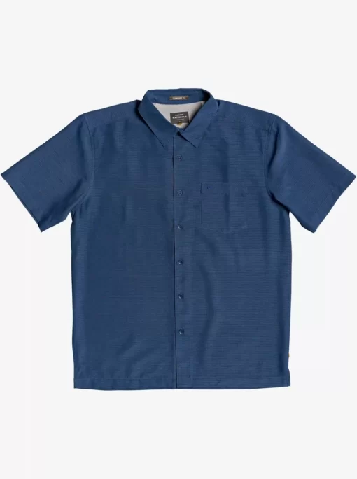 Mens Quiksilver Shirts & Polos | Waterman Centinela Premium Anti-Wrinkle Shirt