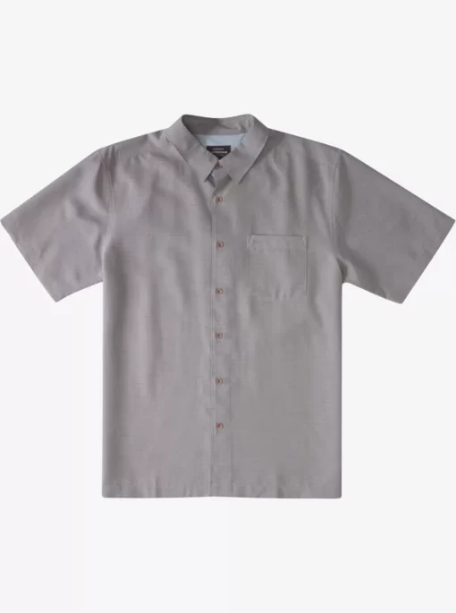 Mens Quiksilver Shirts & Polos | Waterman Centinela Premium Anti-Wrinkle Shirt