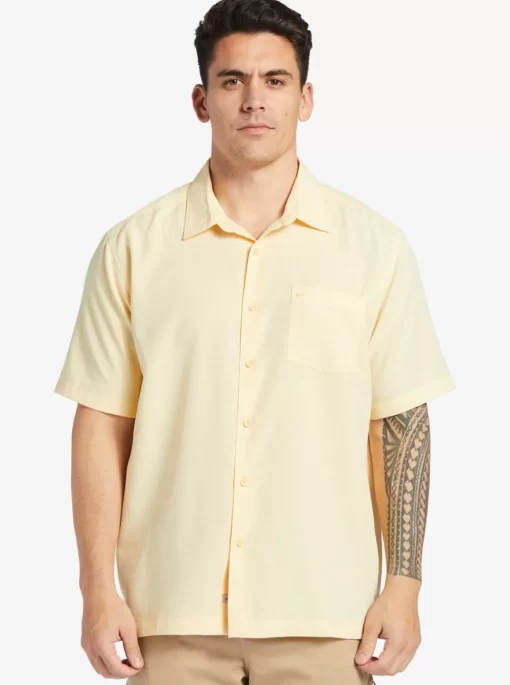 Mens Quiksilver Shirts & Polos | Waterman Centinela Premium Anti-Wrinkle Shirt