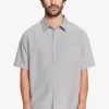 Mens Quiksilver Shirts & Polos | Waterman Centinela Premium Anti-Wrinkle Shirt