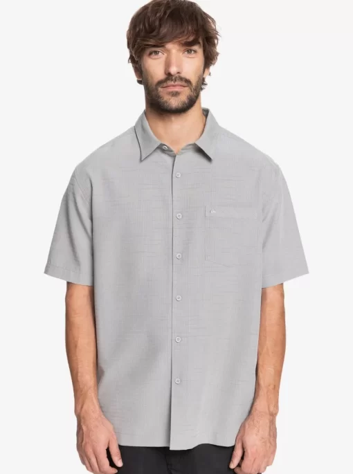 Mens Quiksilver Shirts & Polos | Waterman Centinela Premium Anti-Wrinkle Shirt