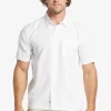 Mens Quiksilver Shirts & Polos | Waterman Centinela Premium Anti-Wrinkle Shirt