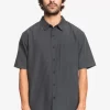 Mens Quiksilver Shirts & Polos | Waterman Centinela Premium Anti-Wrinkle Shirt