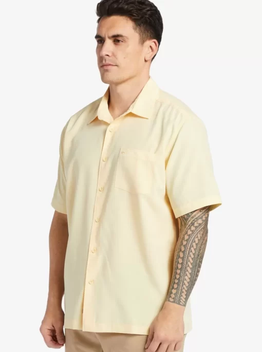 Mens Quiksilver Shirts & Polos | Waterman Centinela Premium Anti-Wrinkle Shirt