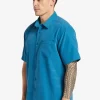 Mens Quiksilver Shirts & Polos | Waterman Centinela Premium Anti-Wrinkle Shirt