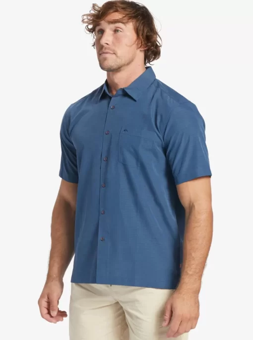 Mens Quiksilver Shirts & Polos | Waterman Centinela Premium Anti-Wrinkle Shirt