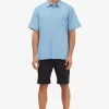 Mens Quiksilver Shirts & Polos | Waterman Centinela Premium Anti-Wrinkle Shirt