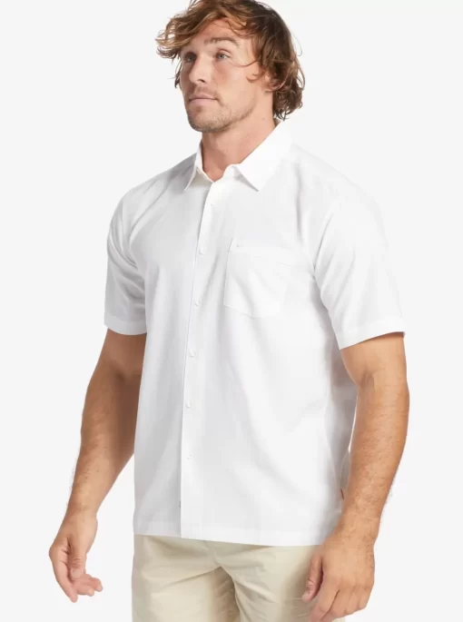 Mens Quiksilver Shirts & Polos | Waterman Centinela Premium Anti-Wrinkle Shirt