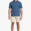 Mens Quiksilver Shirts & Polos | Waterman Centinela Premium Anti-Wrinkle Shirt