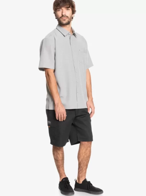 Mens Quiksilver Shirts & Polos | Waterman Centinela Premium Anti-Wrinkle Shirt