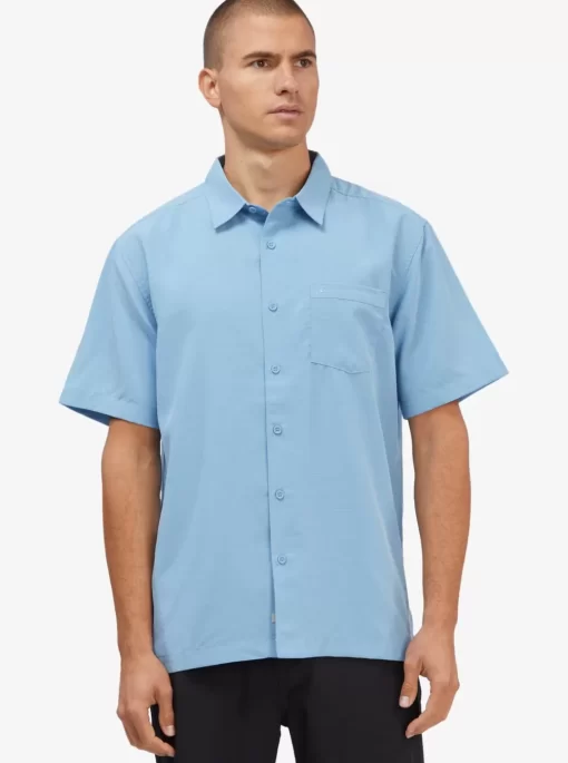 Mens Quiksilver Shirts & Polos | Waterman Centinela Premium Anti-Wrinkle Shirt