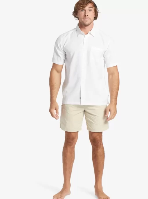 Mens Quiksilver Shirts & Polos | Waterman Centinela Premium Anti-Wrinkle Shirt