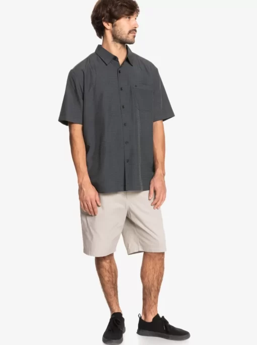 Mens Quiksilver Shirts & Polos | Waterman Centinela Premium Anti-Wrinkle Shirt